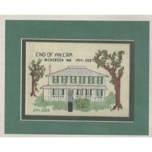 Memories of Michigan Nickerson Inn Pentwater No 1308 Counted Cross Stitch Kit
